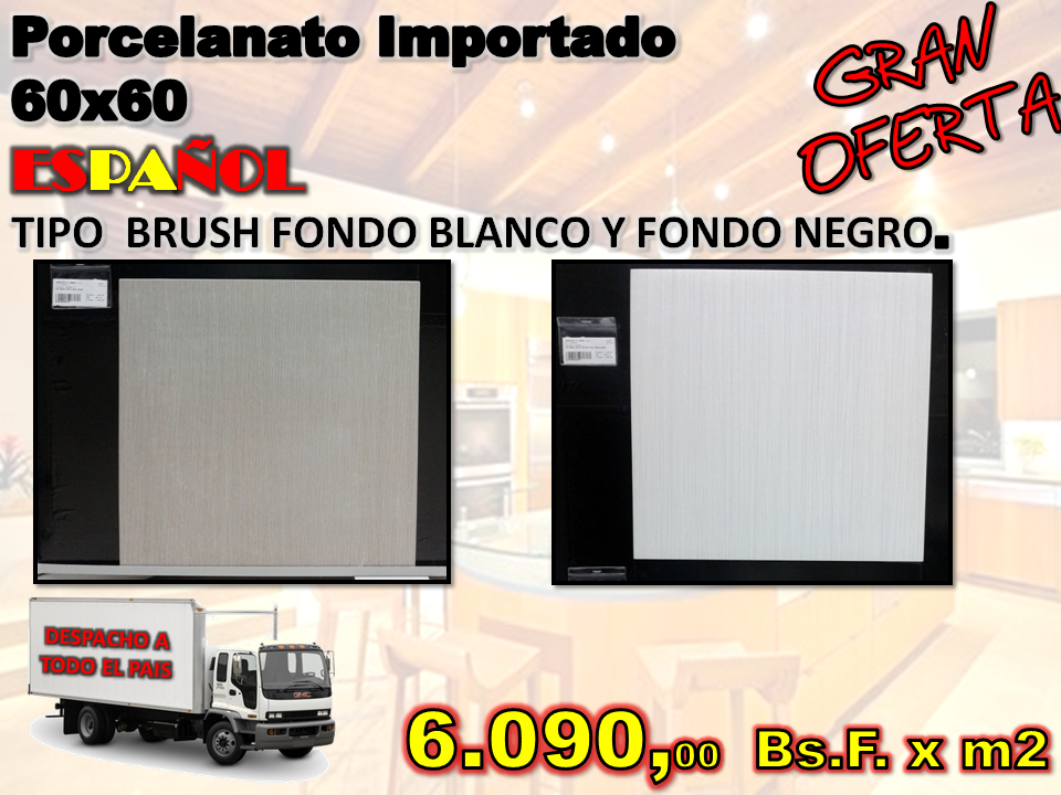 Porcelanato Español importado 60x60 &middot; Confikom